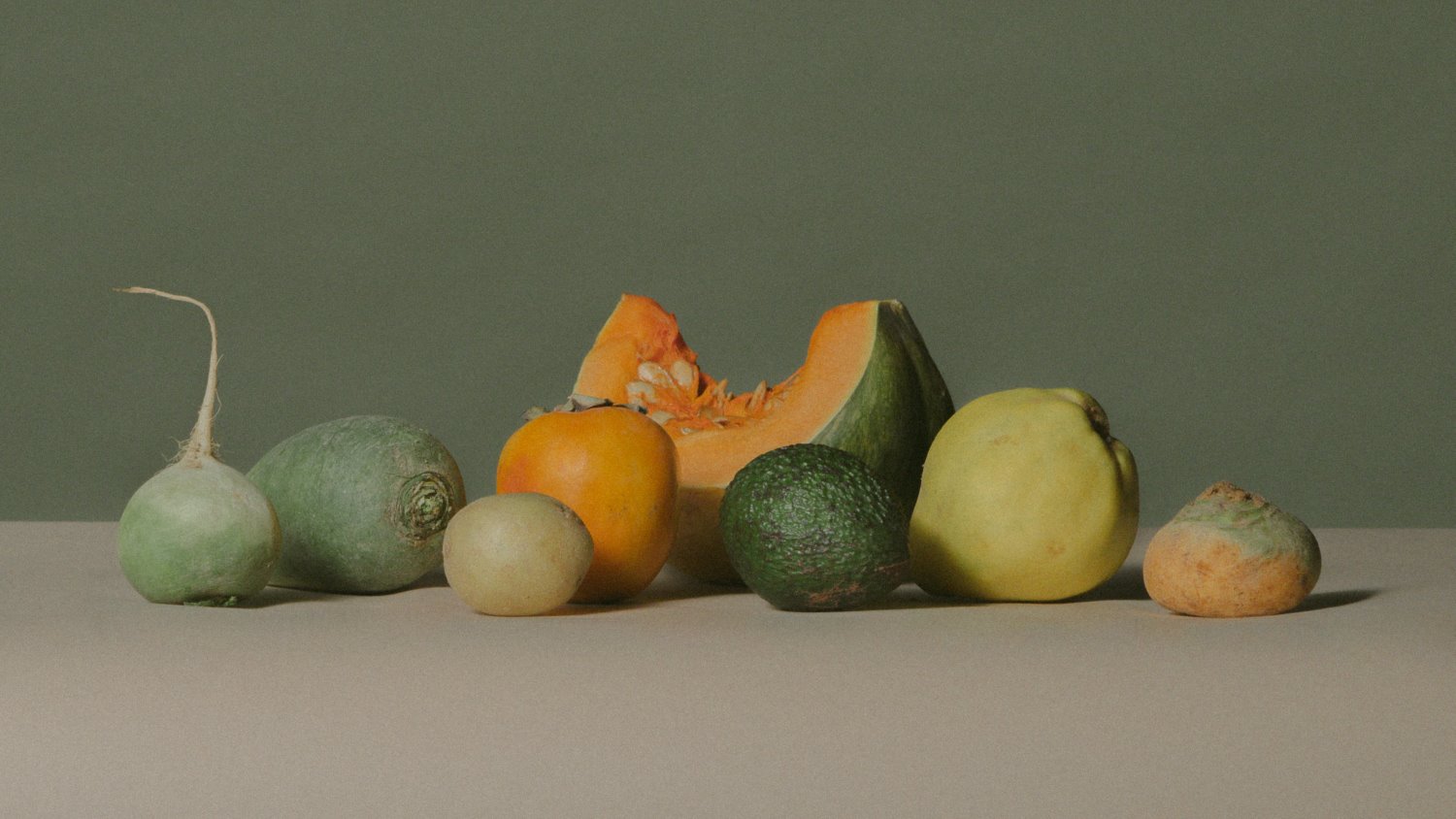 fruits and vegetables on a table still life photography lighting