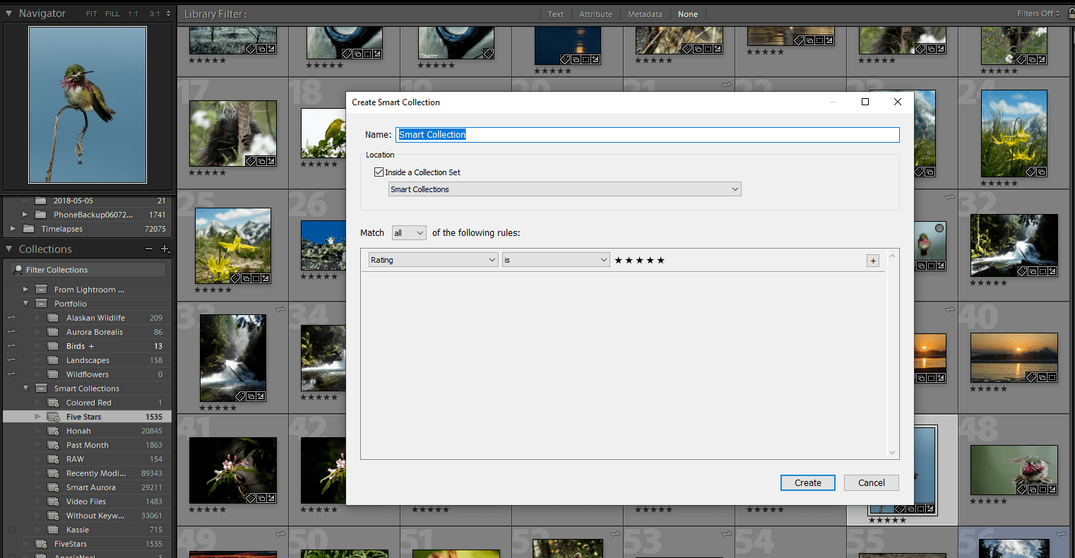 Lightroom, Stars, Workflow, Help